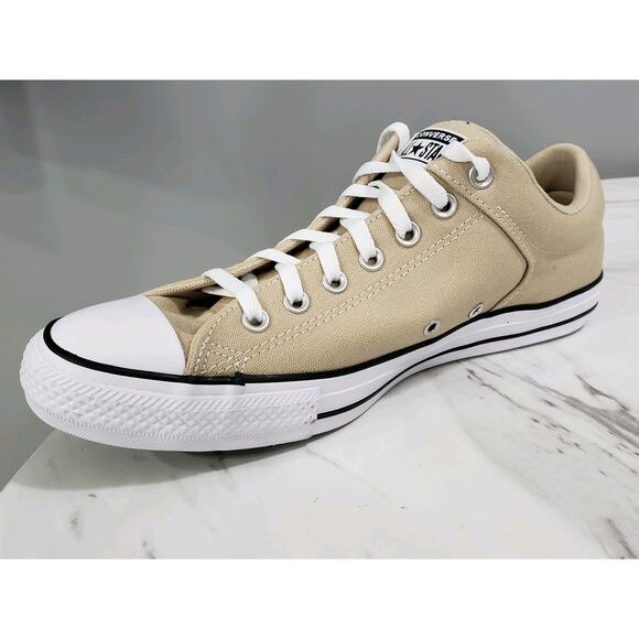 NEW Converse Men's CTAS High Street Ox‎ Nutty Granola Size 11 Taupe Sneakers - Picture 5 of 8